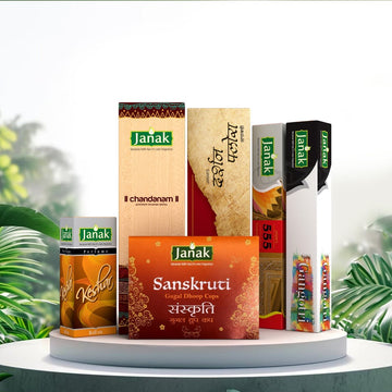 Enjoy 6 refreshing fragrances in one combo. Perfect for daily use in pooja, meditation, or simply freshening up your home. Each stick is long-lasting, smooth-burning, and made from quality natural ingredients.