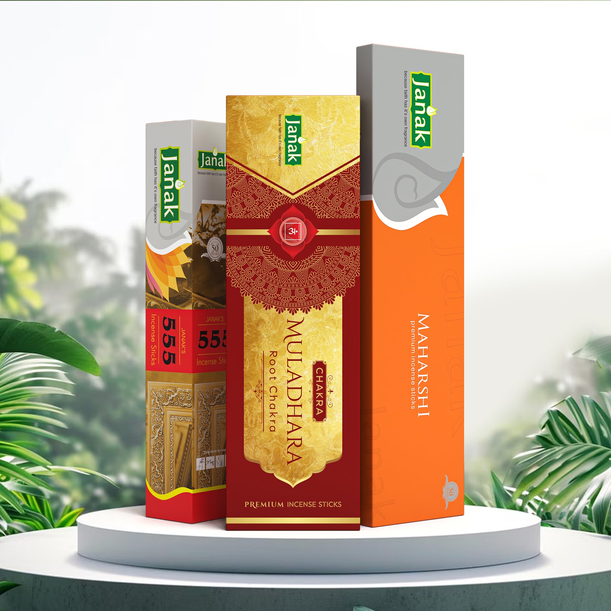 A soothing combo of incense sticks with multiple refreshing fragrances. Perfect for daily pooja, meditation, or just making your space smell calm and pleasant.