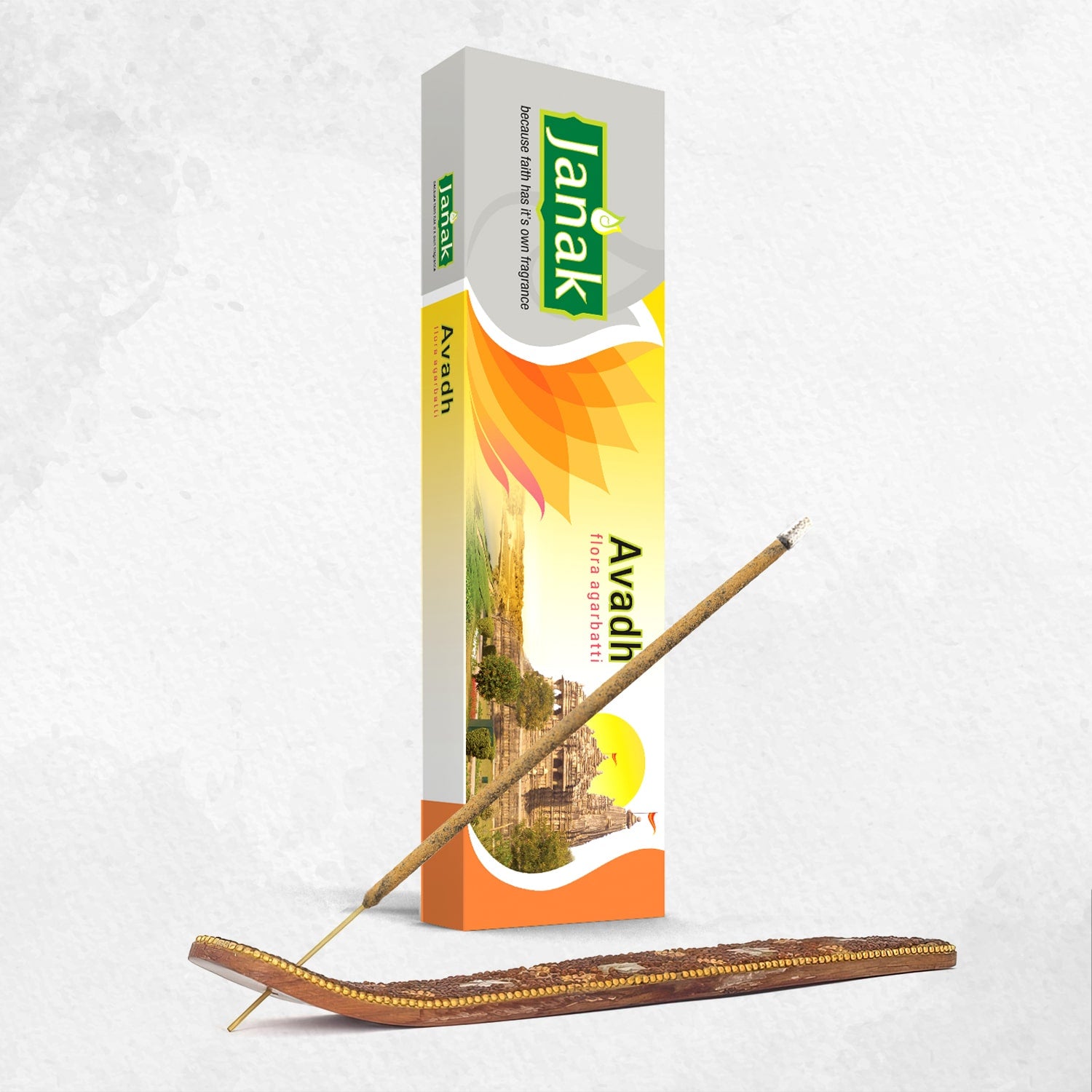 Janak Avadh Incense Sticks bring a calming, long-lasting fragrance inspired by traditional rituals. Perfect for daily pooja, meditation, or simply refreshing your space.