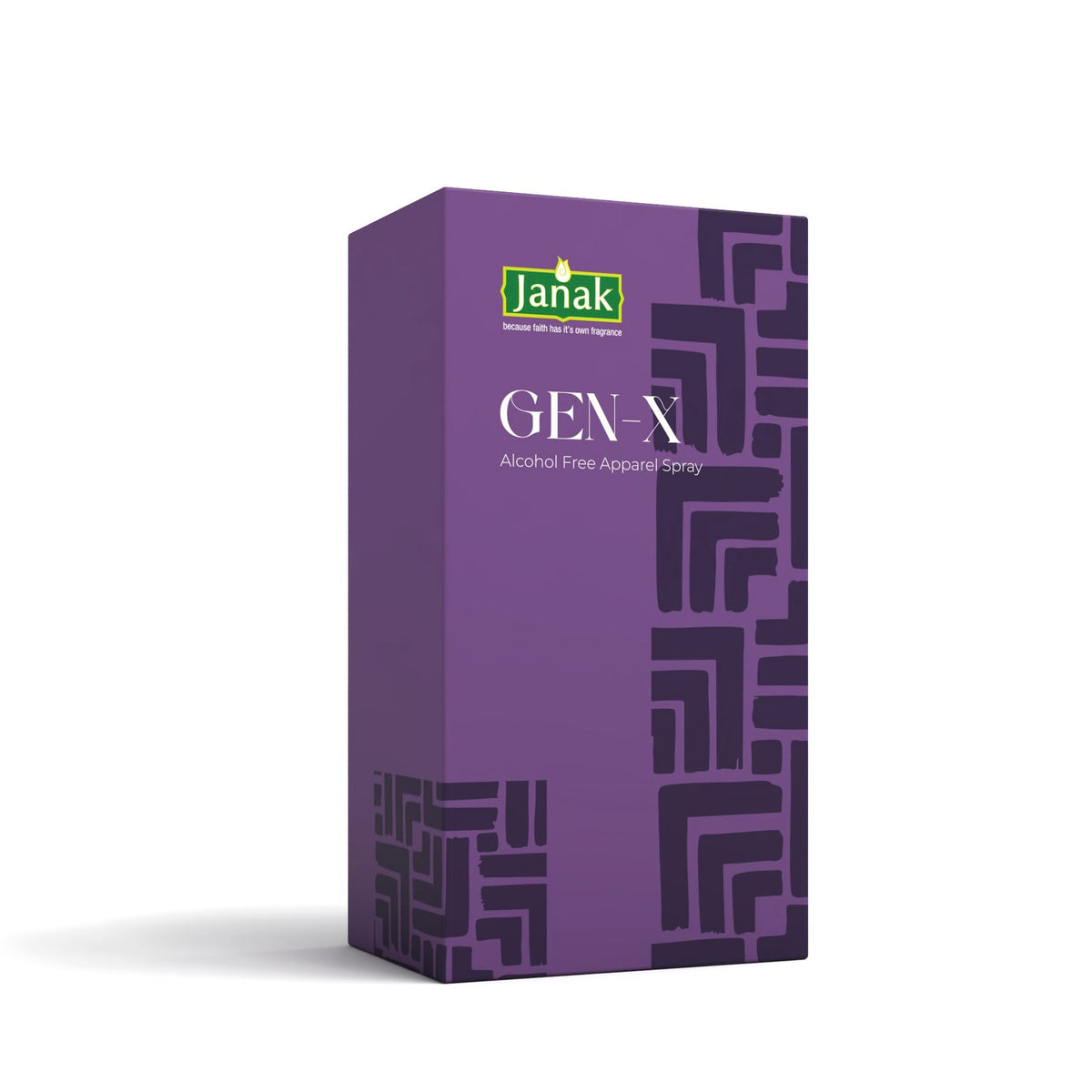 Janak Gen-X Alcohol Free Apparel Spray, 100 ml – box