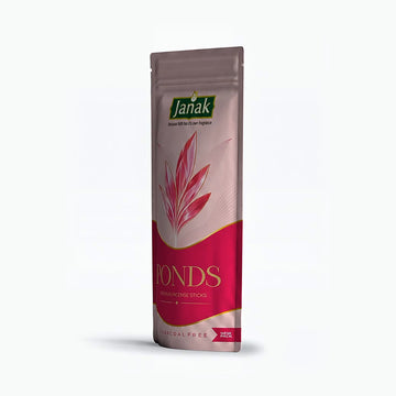 Janak Ponds new pink pouch at a three-quarter angle showing the side gusset